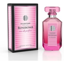 Milestone Perfumes Rosebomb Women's Long-Lasting Eau De Parfum 100ml - Elegant