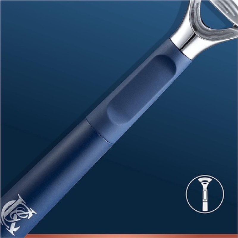 King C. Gillette Shave and Edging Razor for Men with Precision Trimmer Gift Set