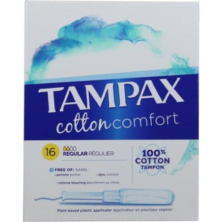 Tampax Cotton Comfort Super 16 Pcs