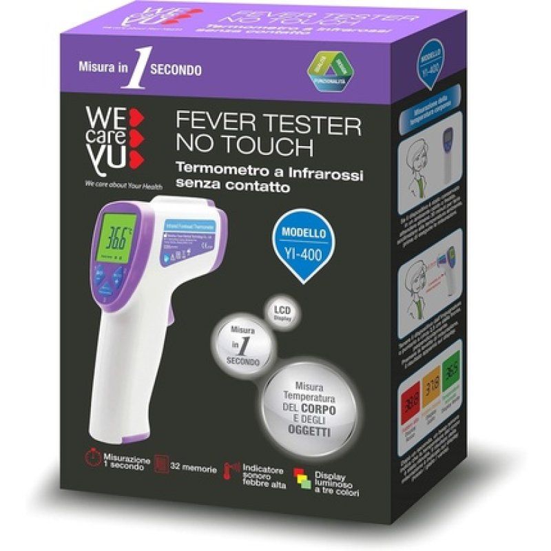 Forhans Fever Tester No-Touch Infrared Thermometer 240g