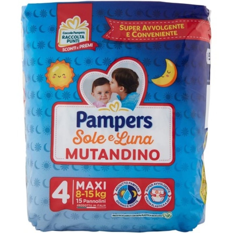 Pampers Sole&Luna Panties Maxi 15 Pieces