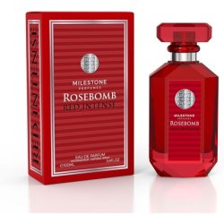 Milestone Perfumes Rosebomb Red Intense Women's Long-Lasting Eau De Parfum 100ml