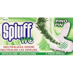 Spluff Toilet Seat Solid Pine Neutralizes Odors 4 Pieces