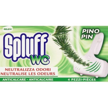 Spluff Toilet Seat Solid Pine Neutralizes Odors 4 Pieces