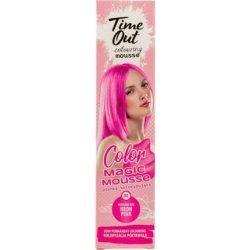 Timeout Pink Color Foam Hair Toner Mousse 75ml