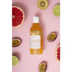 So!Flow Energizing Exotic Shower Gel with Passiflora and Maca Root - A Sorbet-Inspired Gel for Revitalizing Skin -