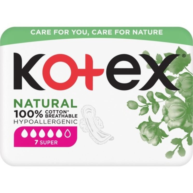 KotexHV Natural Super 7