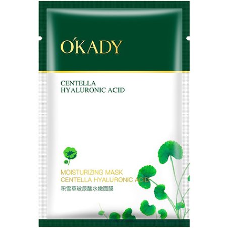 Okady Hydrating Face Mask With Ginseng Extract And Snail Mucin Filtrate 25 Ml