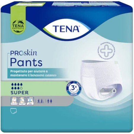 Tena ProSkin Super Incontinence Pants Medium Size 10 Pieces