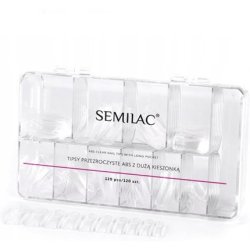 Semilac Clear Tips Box