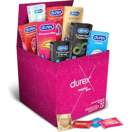 Durex Magic Box Condoms For Exploration - 72 Pieces