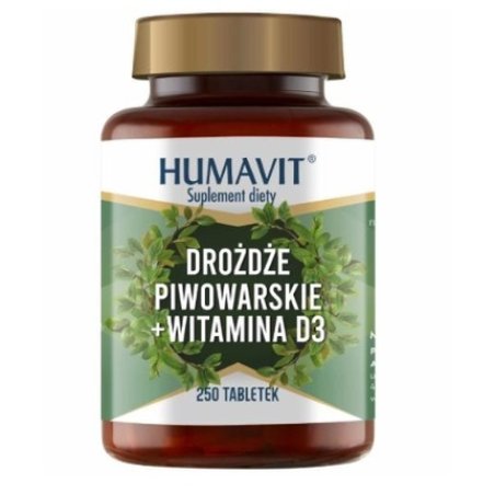 Nutriblend Brewers Yeast With Vitamin D3 - 250 Tablets