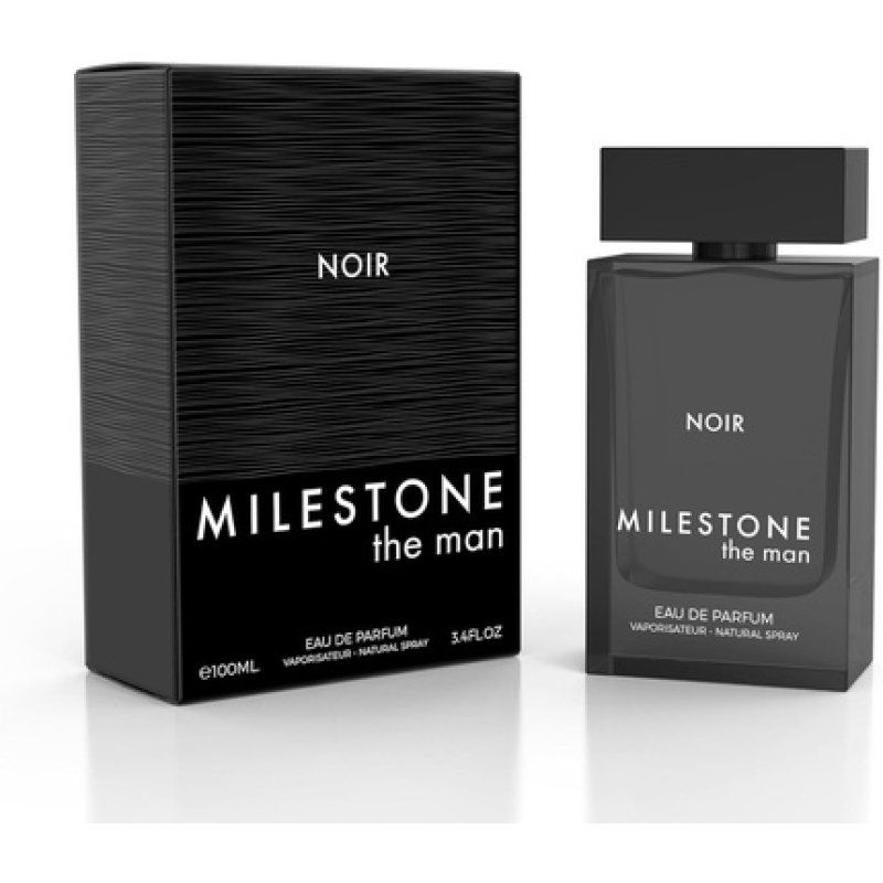 Milestone The Man Noir Eau De Parfum 100ml for Men - Long Lasting and Sophisticated