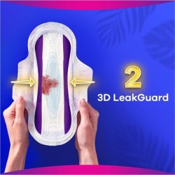 Always Platinum Long Plus Size 2 Sanitary Towels with Wings