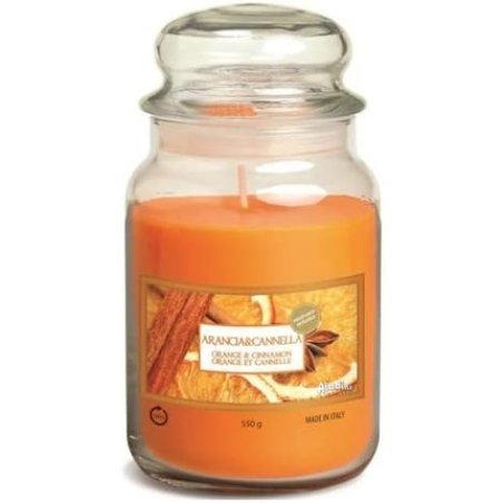 Home Casalinda Scented Candle Glass Spice Orange 510 G