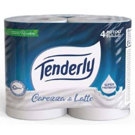 Tenderly 4 Rolls Toilet Paper - Kilometric - Wish