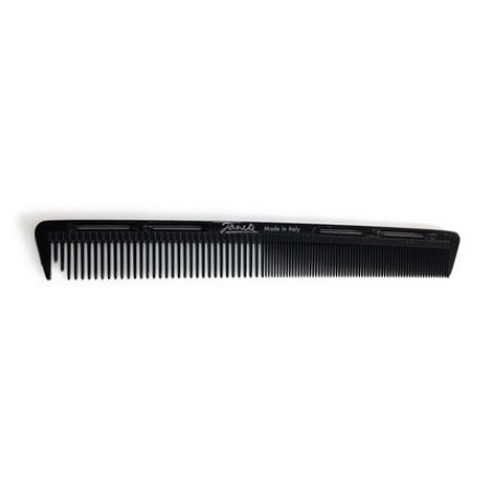 Jäneke Carbon Comb Universal Flexible Professional Comb 55879 Length 19cm Wide and Narrow Teeth/Interval Teeth
