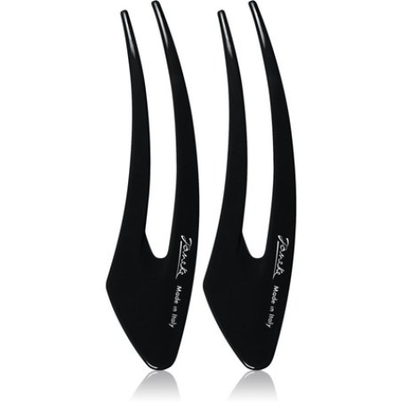 Janeke Hair Clip Black 2x15 cm