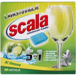 Scala Dishwasher Tabs 5in1 Lemon 16pcs