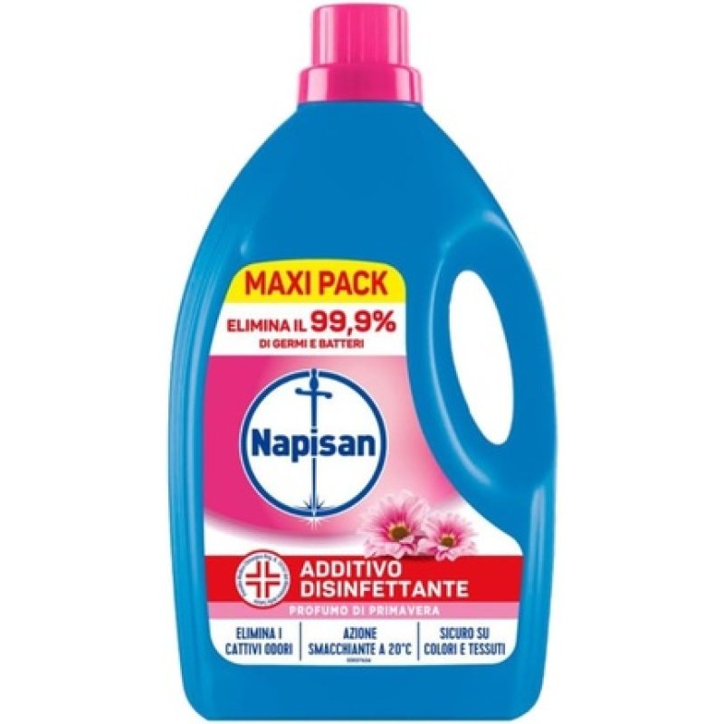 Hemir Napisan Spring Scented Disinfectant Laundry Additive 2.2 Liters Liquid Additive for Washing Machine