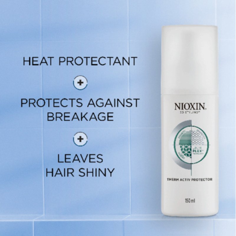Nioxin 3D Styling Hair Thickening Gel Strong Hold for Thin Hair 140ml