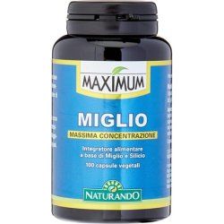 Naturando Maximum Miglio for Nail and Hair Wellness 100 Capsules