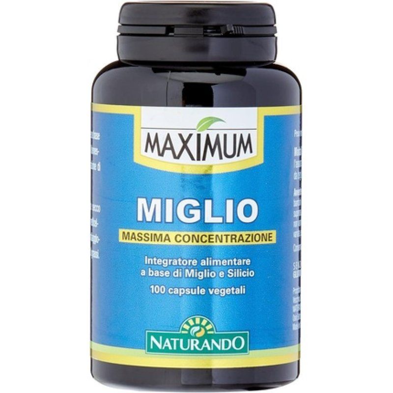 Naturando Maximum Miglio for Nail and Hair Wellness 100 Capsules