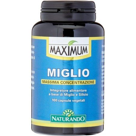 Naturando Maximum Miglio for Nail and Hair Wellness 100 Capsules