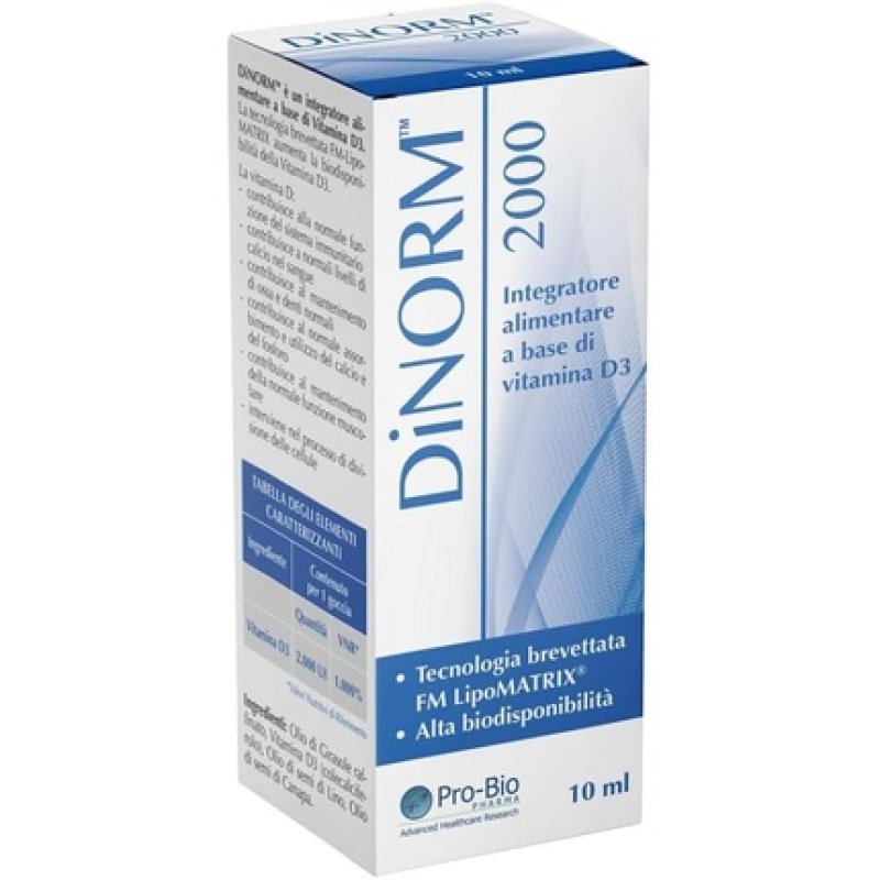 Pro-bio Integra Dinorm 2000 Drops 10ml