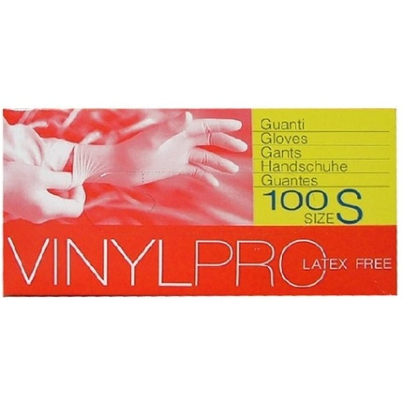 Guanti* 100 Vinile S Vinyl Pro Gardening