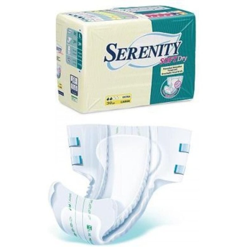Serenity Soft Dry Extra Retropants Size M 30 Pieces
