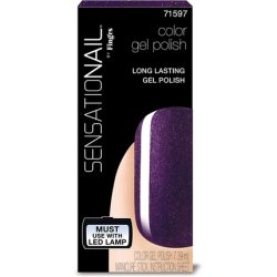 SENSATIONAIL Gel Nail Polish With Manicure Stick 7.39ml Purple Orchid
