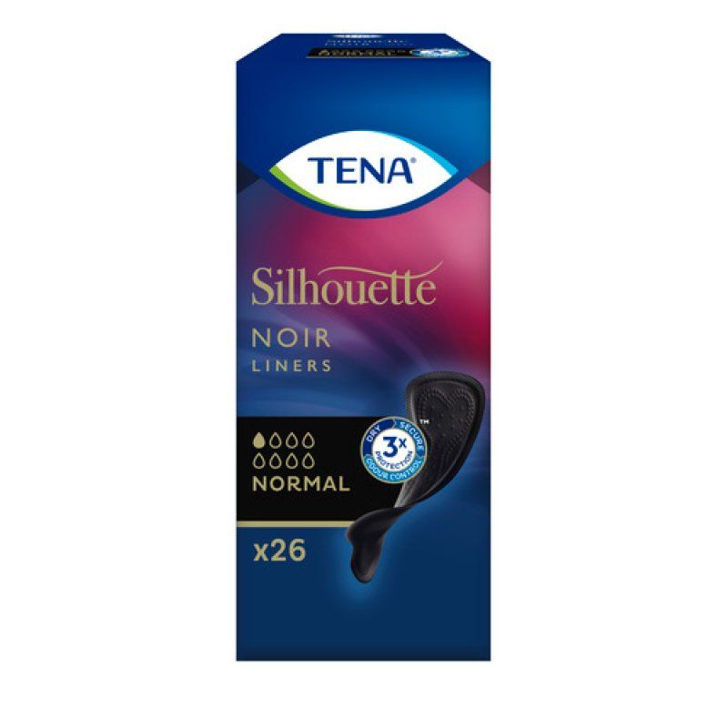 Tena Lady Silhouette Black Norm 26 One Size
