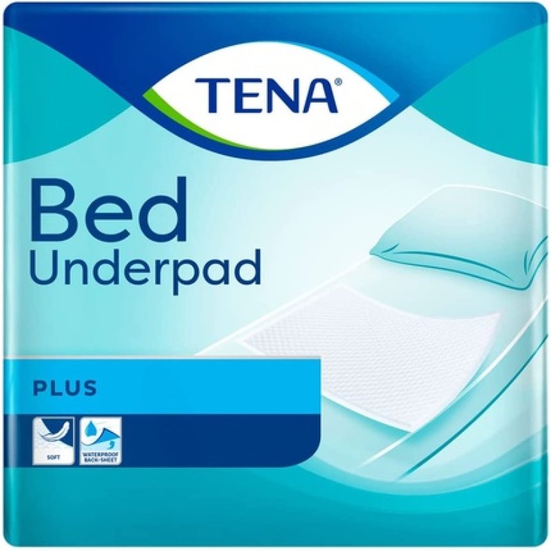 Tena Bed Plus Incontinence Absorbent Pad 60x90cm - Pack of 20