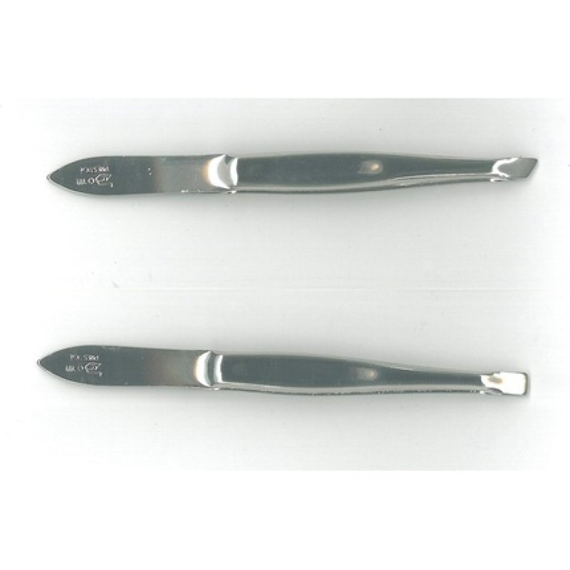 WAL Nickel Plated Narrow Straight Tweezers