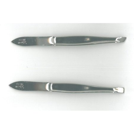 WAL Nickel Plated Narrow Straight Tweezers