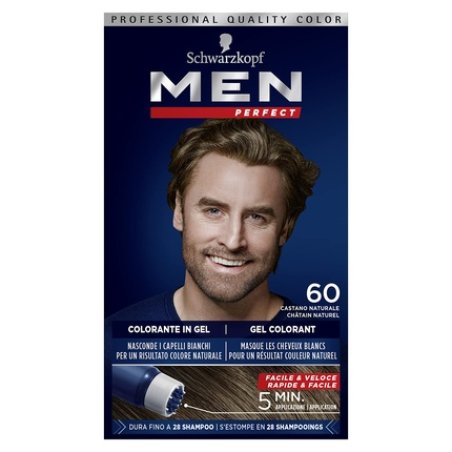 Men Perfect Non-Ammonia Gel Hair Color N60 Natural Brown