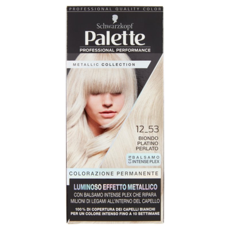 Syoss Palette Metallic Collection Platinum Blonde Pearl Hair Color