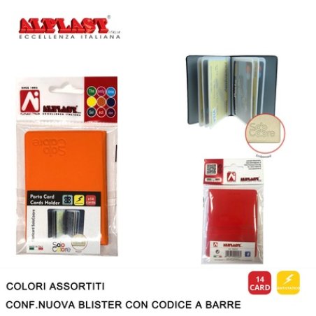 Alplast Pluricard Solocolore Pack Of 24