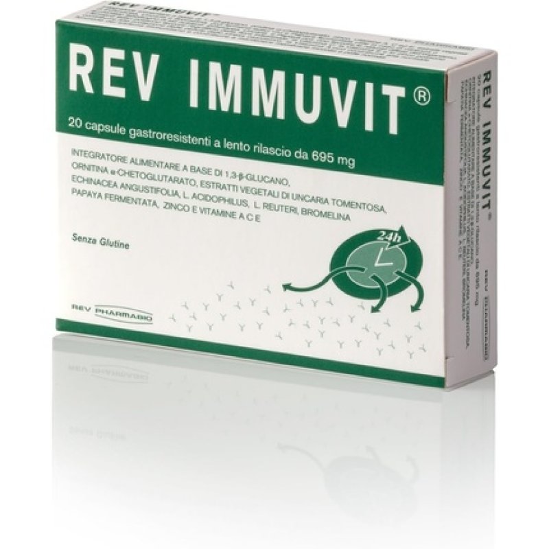 Rev Pharmabio Immuvit Food Supplement 20 Tablets 14g