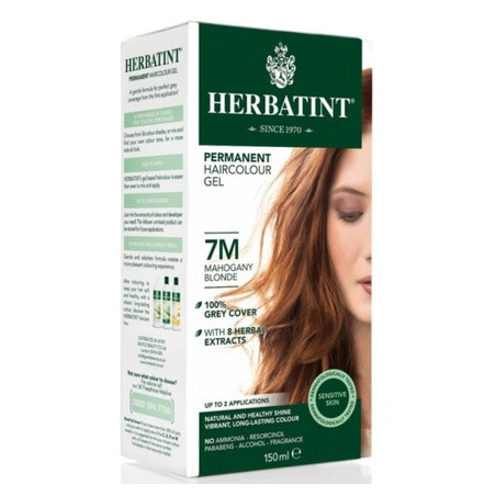 Herbatint 7m Mahogany Blonde Hair Dye Gel With Oxidizer