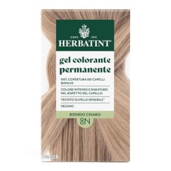 Herbatint Permanent Hair Color 8N Light Blonde 170ml