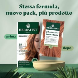 Herbatint Permanent Hair Color Gel 8R Light Blonde Copper 170ml - Ammonia-Free
