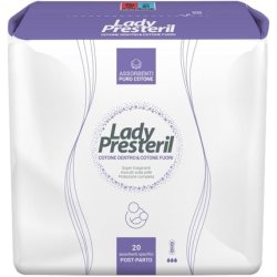 Lady Presteril Postpartum Cotton Pads 20 Pieces