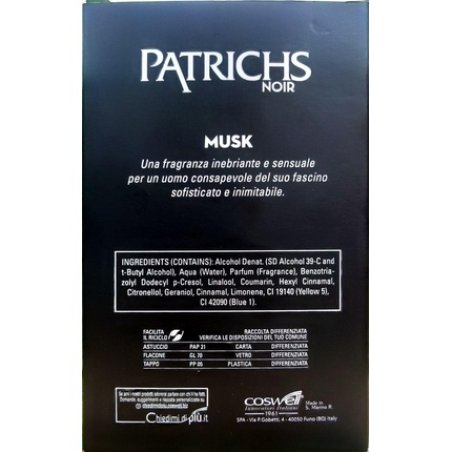 Patrichs Musk Eau de Toilette 75ml