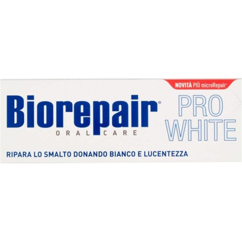 Biorepair Pro White Whitening Toothpaste with More microRepair 2.5fl.oz 75ml