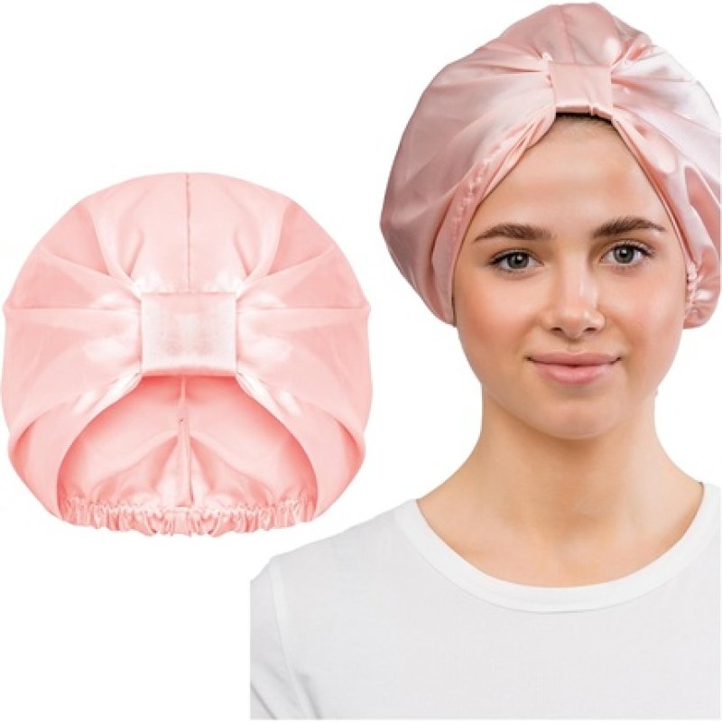 Glov Satin Bonnet Hair Wrap for Sleeping - Black Hair