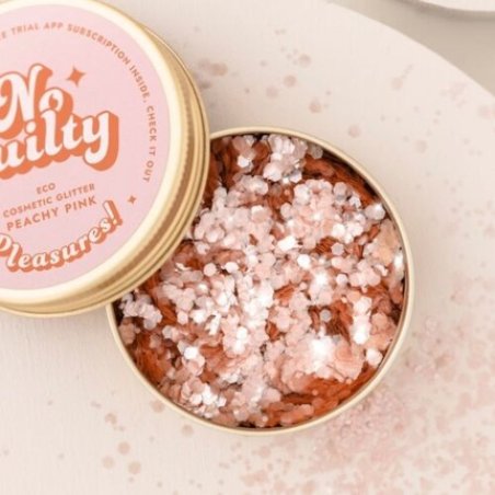 Ministerstwo Bio Facegroovin' Glitter Peachy Pink 10g