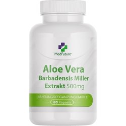 Aloe Vera Extract 500mg 60 Capsules