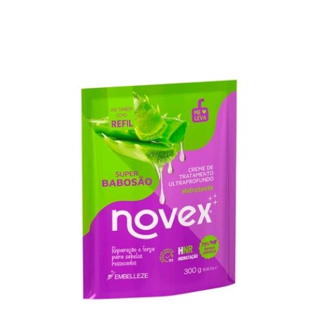 Novex Super Babosao Aloe Vera Treatment Cream 300g Refill - Novex